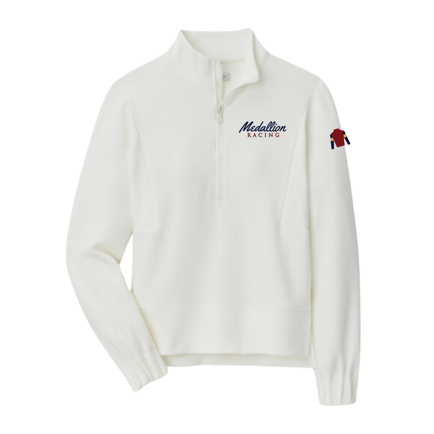 Flora Knit Half-Zip Pullover